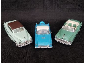 3 Franklin Mint Precision Models Cars