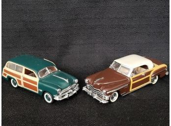 2 Franklin Mint Precision Models Cars