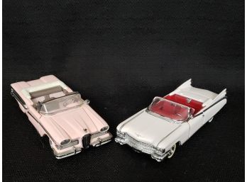 2 Franklin Mint Precision Models Cars