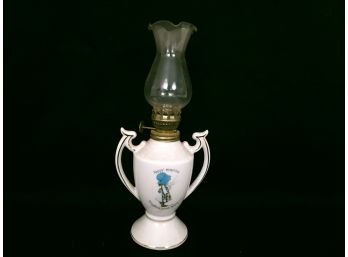 Vintage Holly Hobbie Oil Lamp
