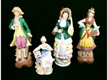 Ceramic Figure Lot Including Kunst Porzellan, Occupied Japan
