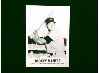 Mickey Mantle 1977 Renata Galasso Tcma Baseball Card