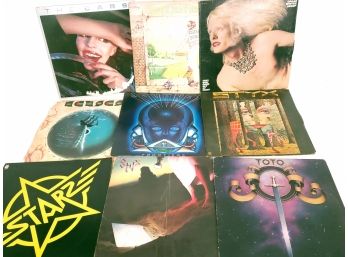 9 Vinyl Rock Records,  Styx, Cars, Kansas, Elton John And More