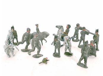 Lead Toy Soldiers And Horses
