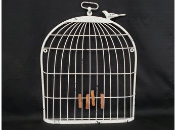 Wall Mount Bird Cage Decorative Photo / Note Holder