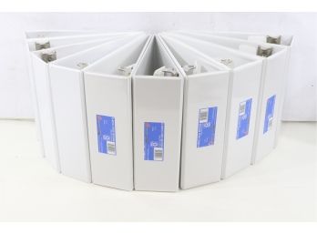 Large Group Of 3-ring Binders Includes Avery 11' X 8.5' & Skilcraft 4'd, White
