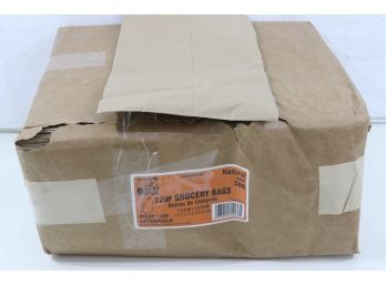 General Grocery Paper Bags, 12#, 7.06'w X 4.5'd X 13.75'h, Kraft, 500 Bags