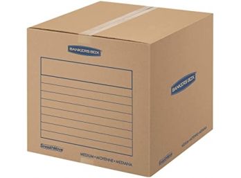 20 SmoothMove Basic Moving Boxes, Medium -18' Width X 18' Depth X 16' H