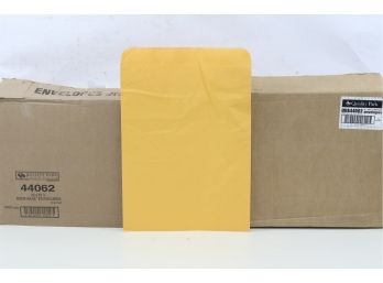 2 Boxes Of Redi-Seal Envelope, Plain, 28Lb, 12'x15-1/2', 250/BX, Kraft - Catalog Envelopes