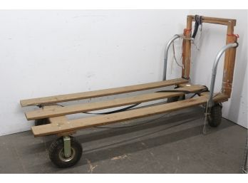 Hand Built Heavy Duty Flea Market Cart 6 Feet Long