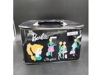 Vintage Rare Unusual Black 1962 Mattel Barbie Case By Pontail