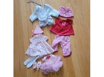 Lot Of 4 American Girl Bitty Baby Outfits Including Ballet Tutu