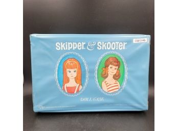 Vintage 1965 Skipper And Skooter Double Case