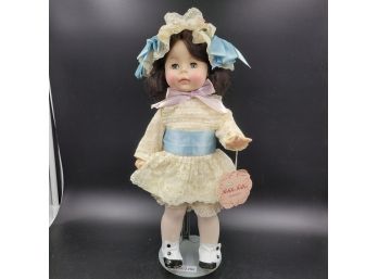 Vintage 15' Effanbee Doll - Monique From 1978 With Original Clothes & Handtag - NICE