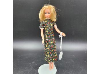 Vintage Controversial 1975 Growing Up Skipper Doll By Mattel - Barbie's Sister Doll