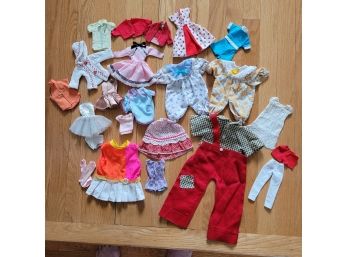 Vintage Lot Of Various Doll Clothes