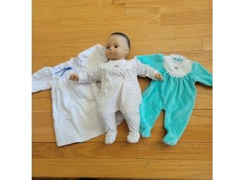 American Girl 15' Bitty Baby Doll Plus 2 Outfits