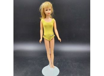 Vintage 1966 Twist And Turn Barbie By Mattel