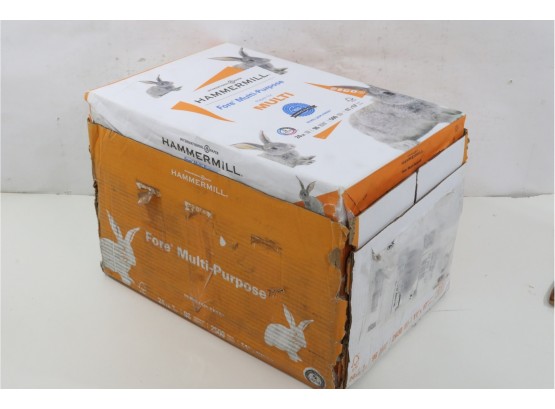 5 Reams Of Hammermill White Multipurpose Paper, 96 Bright, 11 X 17, 500 Sheets