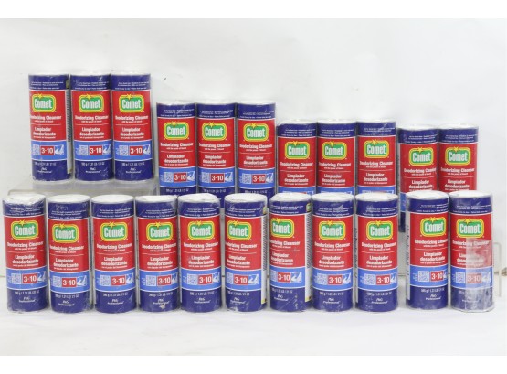 22 Cans Of Comet Deodorizing Cleanser Powder With Chlorinol, 21-oz Can