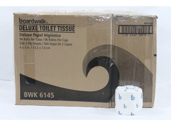 96 Rolls Of Boardwalk Deluxe Standard 2-Ply Toilet Tissue Rolls
