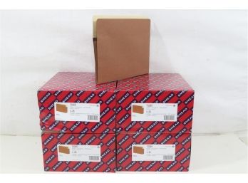 4 Boxes Of Smead File Pocket Straight-Cut Tab 3-1/2' Expansion Letter (25 Pc)