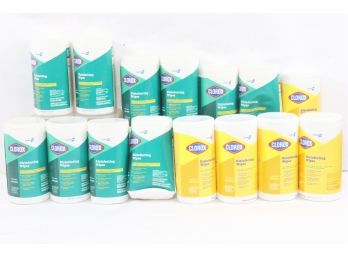 Group Of 17 Clorox Disinfecting Alcohol-free Wipes Includes Fresh &* Lemon Scent