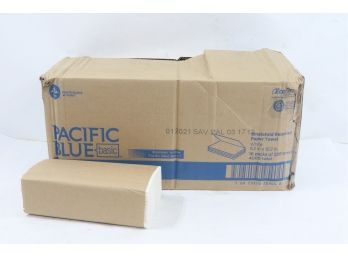 16 Georgia Pacific Single Fold Recycled Paper Towels, 4,000 Towels 250/per Pack