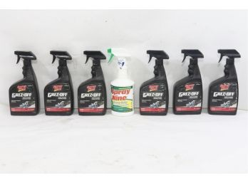 7 Bottles Of Spray Nine 32 Oz. Grez-off Parts Cleaner & Heavy Duty Degreaser