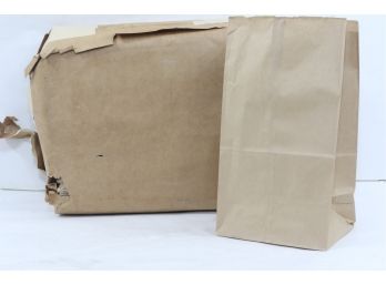 #25 Paper Grocery, 57lb Kraft, Extra Heavy-Duty 8 1/4x6 1/8 X15 78, 500 Bags