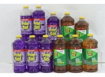 Group Of 11 Pine-sol Multi-surface Cleaner Includes Lavender & Lemon