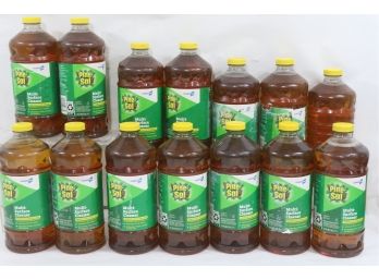 14 Bottles Of Pine-Sol 60 Oz. Original Multi-Surface Household Cleaner, Lemon Scent