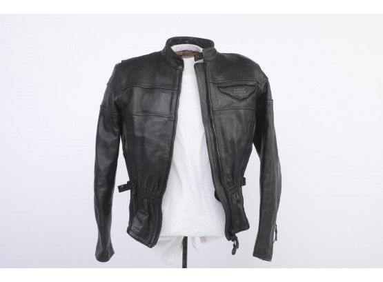 Small Women's Leather Harley Davidson Jacket