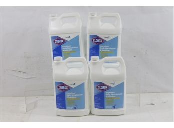 4 Gallons Of Clorox Anywhere Daily Disinfectant & Sanitizer