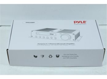 Pyle Compact 5.1 Channel Bluetooth Amplifier, PFA540BT