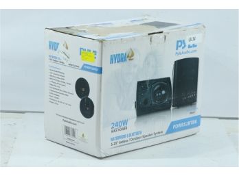 Pyle Pro 5.25' PDWR52BTBK Indoor/Outdoor Bluetooth Speaker System, 240W