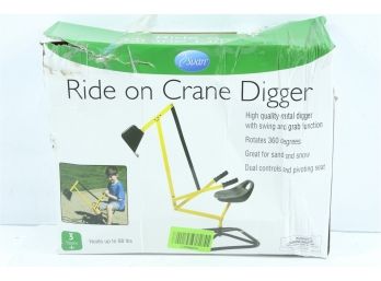 Svan Ride On Crane Digger With Stabilizing Base -rotates 180 Degrees / Holds Up To  88 Lbs