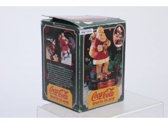 1993 Coca Cola Santa Claus Mechanical Coin Bank