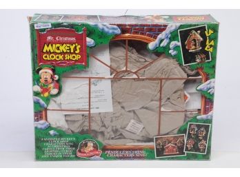 Vintage Mr.Christmas Mickey's Clock Shop Set
