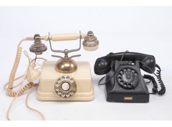 Lot Of 2 Vintage Telephone Lot