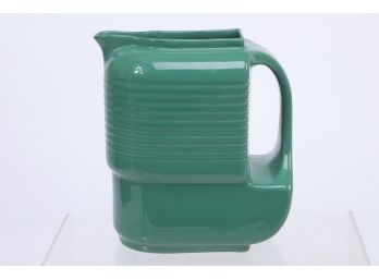 Hall China Westinghouse Green Pitcher