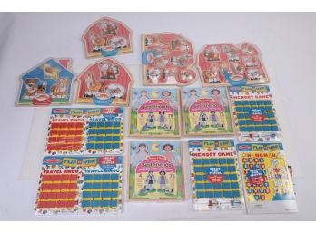 Lot Of Brand New Melissa And Doug Flip To Win Toys