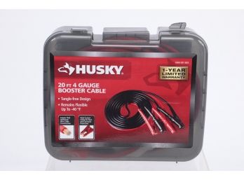 Husky 20 Ft. 4-Gauge UL Booster Cable