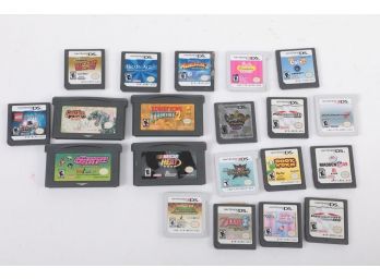 Lot Of Nintendo DS And Gameboy Advance Games