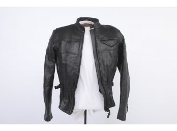Small Women's Leather Harley Davidson Jacket