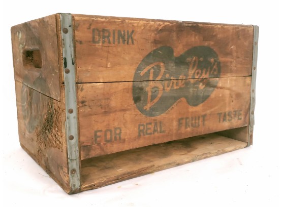 Bireleys Soda Wooden Crate 1950