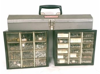 Akro Mils Parts Cabinets And Craftsman Tool Box