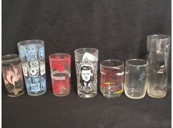 Mixed Lot Of Mid Century Glasses