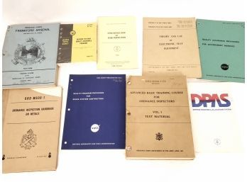 Group Of Booklets From NASA, Army Ordnance Corps And More