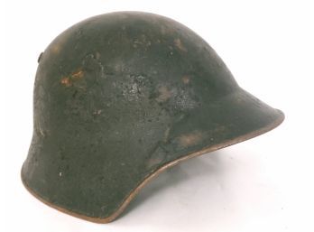 Vintage Swiss M18 Military Helmet